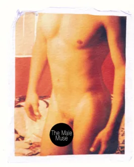 Emulsion Transfer – Brandon Frontal – Signed Original Art Male Nude Erotica