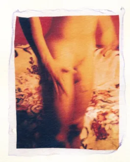 Emulsion Transfer – Brandon Abstract – Signed Original Art Male Nudes Erotica